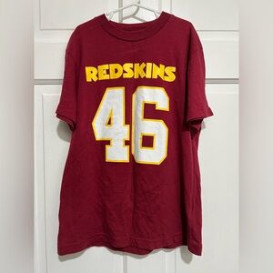 NWOT Kids Medium Size 8 NFL Washington Redskins Jersey T-Shirt